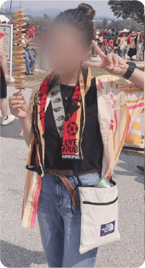 トレーニング前の女性